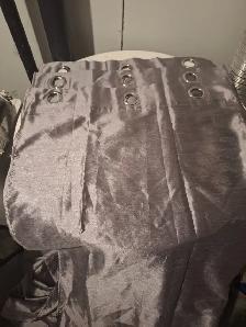 3 SETS OF POLE DRAPES $35