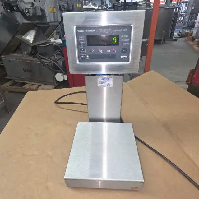 Scale ISSI  digital checkweigher scale made of stainless steel