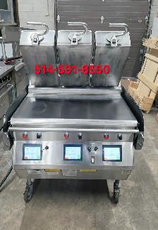 Taylor Clam Shell Grill Griddel PLAQUE SMASH BURGER