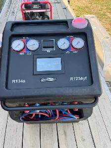 Snap on dual gas a/c unit