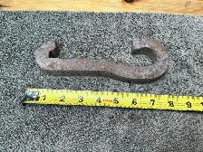 Antique Blacksmith Hand Forged Railroad Track Anchor ! - Photo 3