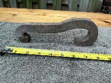 Antique Blacksmith Hand Forged Railroad Track Anchor ! - Photo 5