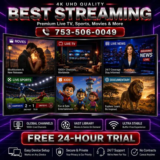 Unlimited 4K UHD Streaming