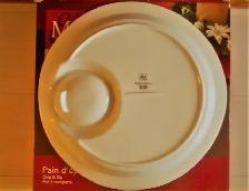 Brand New  Mayfair & Jackson Large Chip & Dip Plate - Photo 2