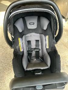 Evenflow Baby Car Seat with Lower Connector Base