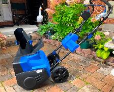 21-inch Cordless Snow Blower/Thrower - Photo 2