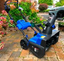 21-inch Cordless Snow Blower/Thrower - Photo 3