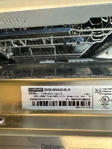 Used Samsung Dishwahser Stainless Steel - Photo 5