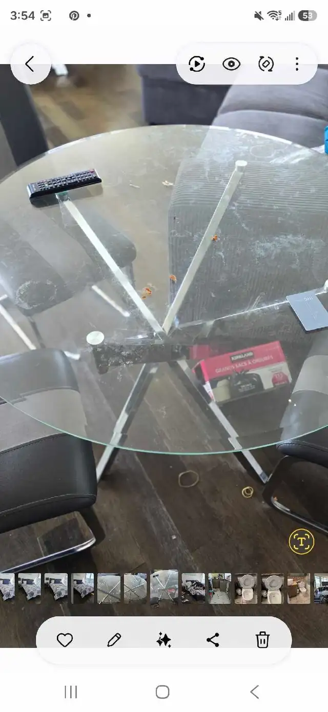 Glass Dining Table