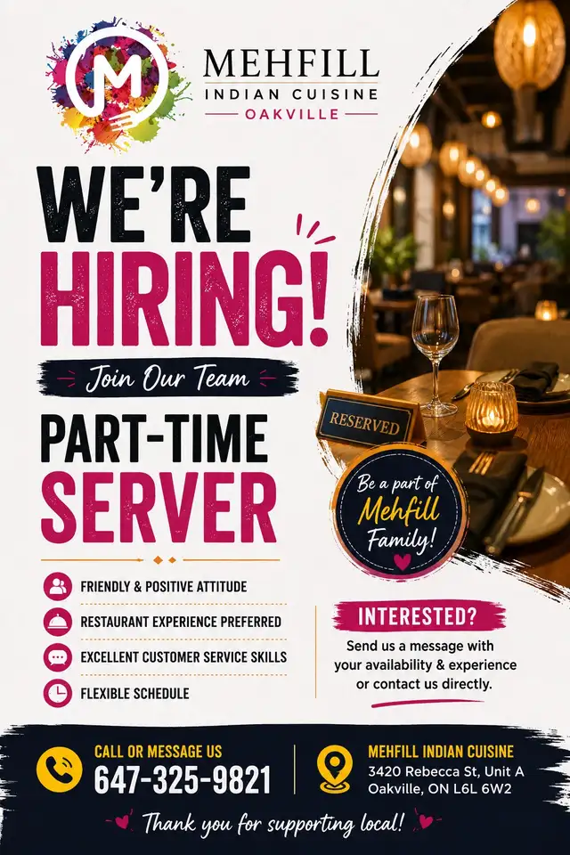 Part time Server