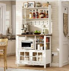 Kitchen Bakers Rack and Coffee Bar - Photo 2