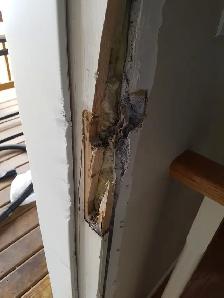 We easily make as a new cracked door frames if yours is broken. - Photo 7