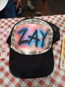Airbrushed Hats for people and parties - Photo 4