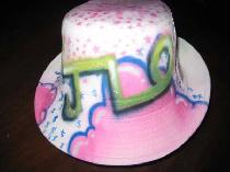 Airbrushed Hats for people and parties - Photo 6