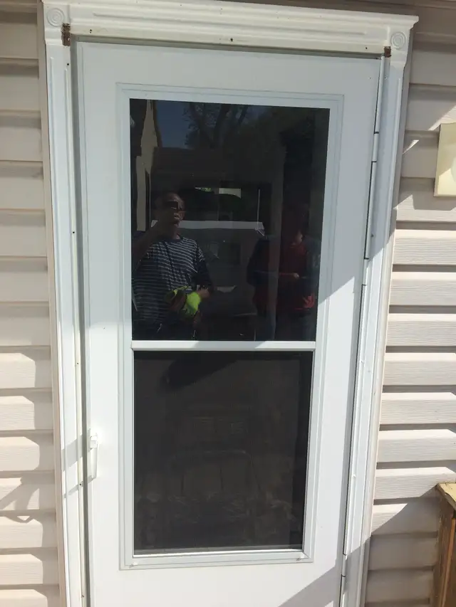 Any Storm &screen door you provide, we will install for you. Any
