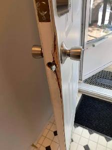 broken Door, frame, Sagging or Sticking Doors, supply/FIX split - Photo 4