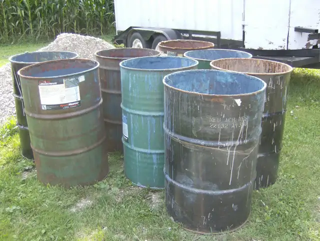 Burn barrels
