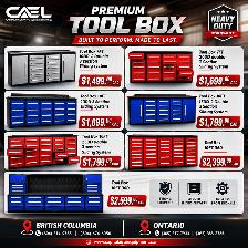 New CAEL Premium Tool Boxes