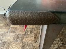 Finished blue soapstone large coffee table - Photo 5