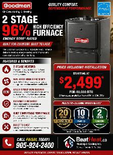 Goodman Lennox Carrier Air Conditoiner and Furnace from $2499 - Photo 4