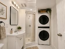 BRAND NEW 1-BEDROOM BASEMENT APARTMENT WITH BEAUTIFUL FIXTURES