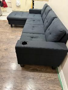 5 seater L-shape Sectional Sofa - Photo 6