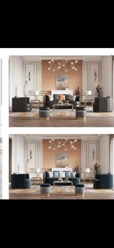 3 PIECE NEW SOFA LOVE AND CHSIT