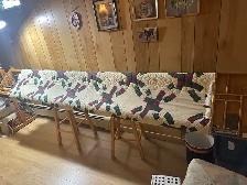 Quilting Rack with Quilt 3/4 completed - Photo 3