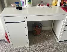 Ikea Desk - White
