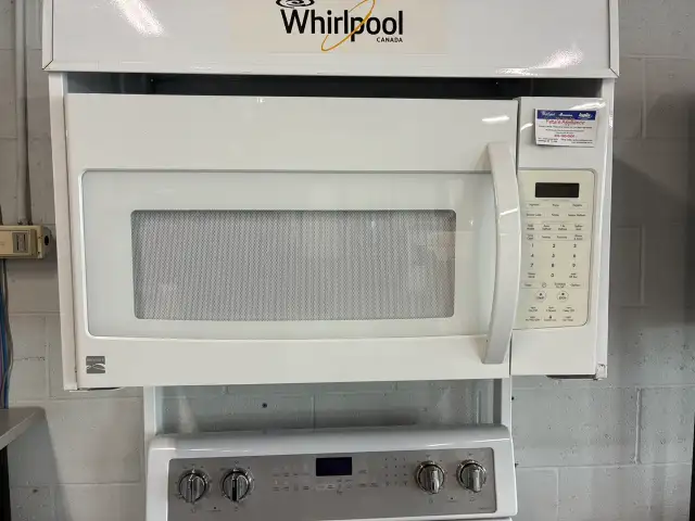 Over-the-range microwave Kenmore- 90-day warranty - Credit Cards