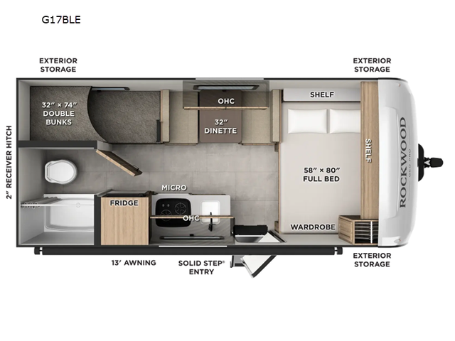 2027 Forest River RV Rockwood GEO Pro G17BLE