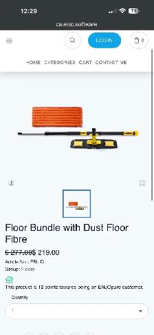 Durable ENJO Floor Bundle with Dust Floor Fibre - Photo 5