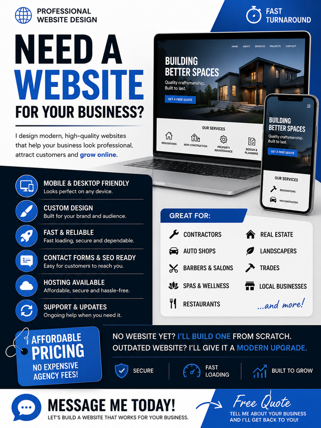 Professional Website Design Services