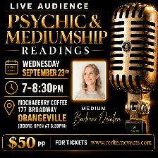 Live Audience Psychic & Mediumship Readings ORANGEVILLE