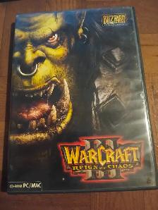 Warcraft III Reign of Chaos PC Mac CD - Complete with Manual