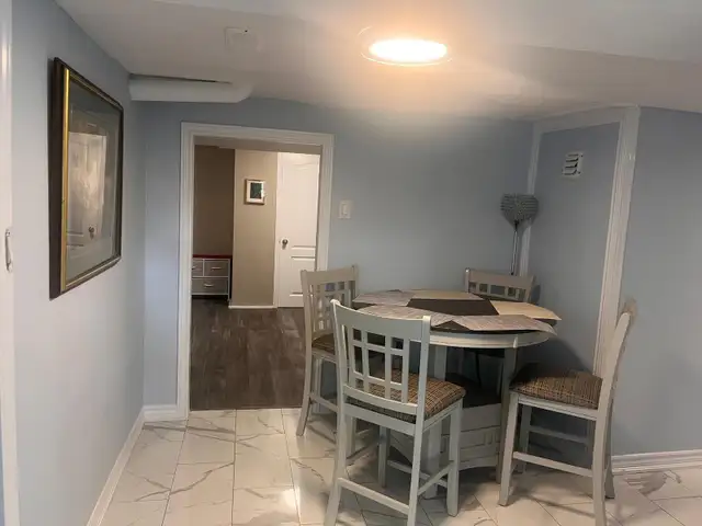 Two Bedrooms Basement Apartment on Upper James St.