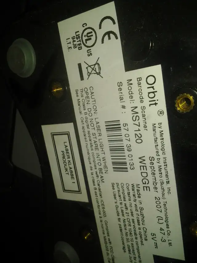 honeywell Orbit MS7120 barcode scanner 500  zebra barcode scanne