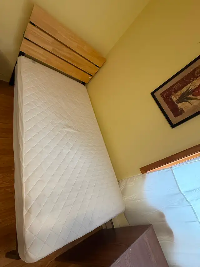 A complete Twin bed for sale
