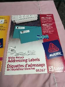 Avery and HP paper $5 each - Photo 3