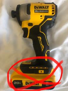 Dewalt Impact Drill (Tool Only) - $60