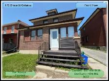 Main Floor Unit and Basement For Rent in Oshawa!