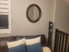 Ornate oval wall  mirror - Photo 5