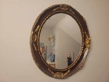 Ornate oval wall  mirror - Photo 7