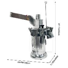 Continuous Feeding Hammer Grain Grinder Mill Machine 110V 170139 - Photo 10