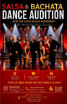 SALSA & BACHATA DANCE TEAMS AUDITIONS - Photo 3