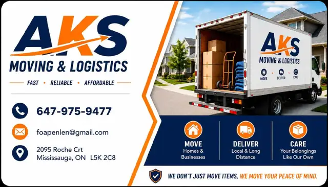 Fast and Reliable Moving delivery