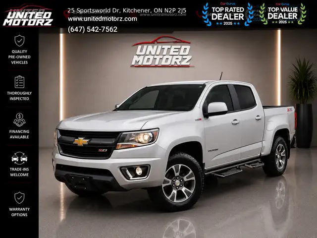 2018 Chevrolet Colorado Z71 DOUBLE CAB AUTO 4WD 2.8L 4cyl~AS IS