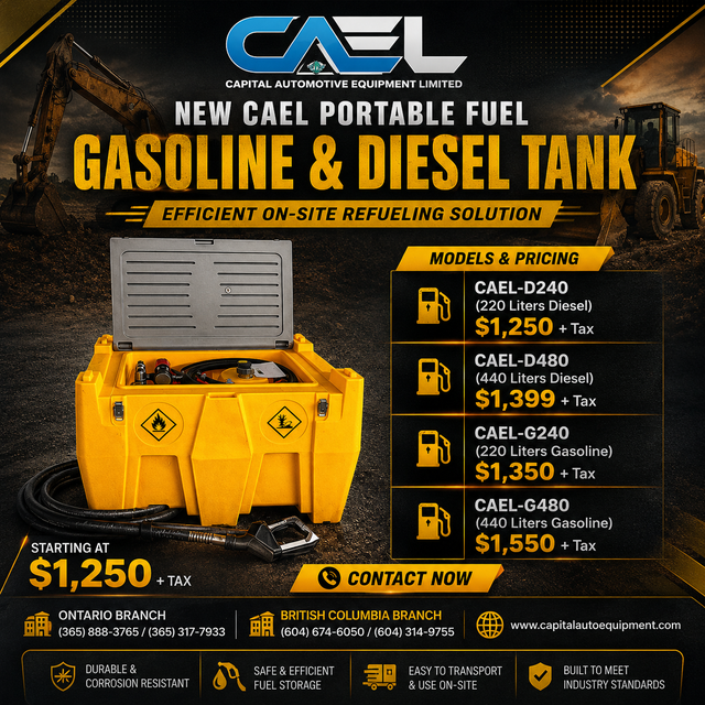 New CAEL Portable Fuel Gasoline & Diesel Tank
