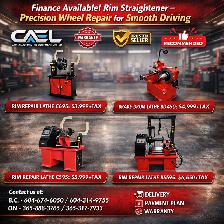 CAEL Brake Drum Lathe & Rim Straightener Machines