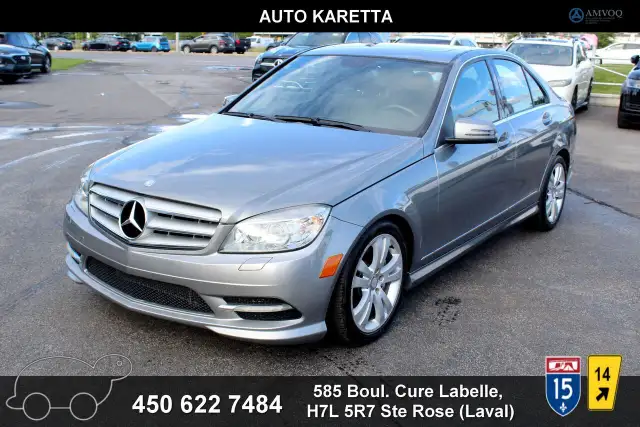 2011 Mercedes-Benz Classe-C C 300 4Matic toit ouvrant bluetooth